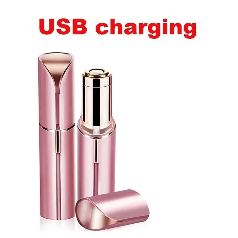 Electric Shaver Portable Hair Removal Device for Whole Body Pink