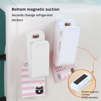 1pc White Mini Heat Bag Sealing Machine for Food Closure