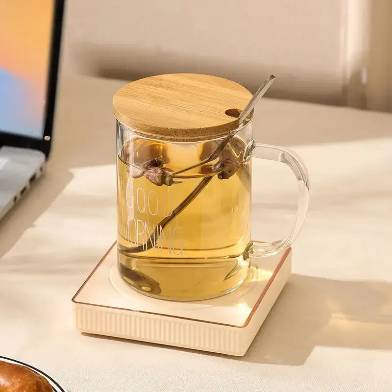 Cup Heater Mug Warmer Electric Hot Plate 55C Coffee Coaster