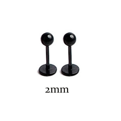 Stainless Steel Tragus Helix Ball Studs Set for Men and Women Body Piercing Jewelry
