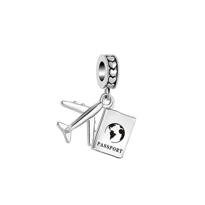 Sunflower Evil Eye Charm 925 Silver Plated Bead for DIY Bracelets Women's Jewelry B3006