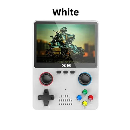 X6 Retro Handheld Game Console 3.5 Inch IPS Screen Portable Player With 10000 Classic Games 640x480 Kids Gift