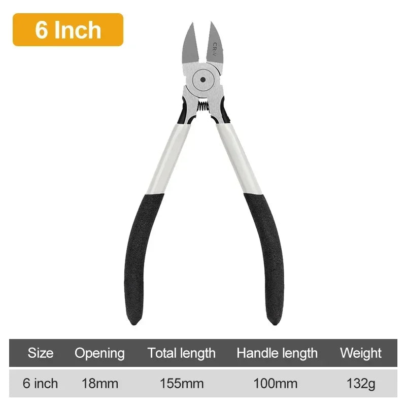 Professional Jewelry Repair Pliers - Top-Rated User-Friendly Diagonal Side Cutters 6 inch Black CHINA