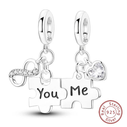 Sterling Silver Camera Coffee Cup Charm Beads for Qikaola Bracelet Jewelry DIY