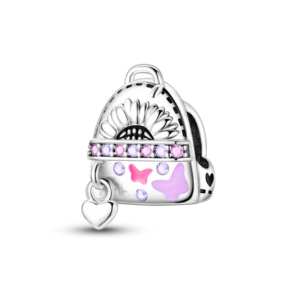 925 Sterling Silver Charm Bead Bracelet for Smartwatch and DIY Jewelry KTC563