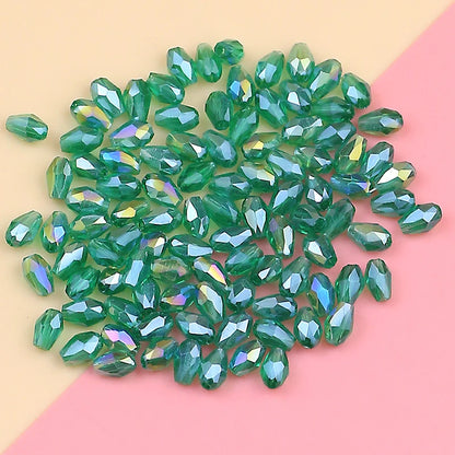 Exquisite Austrian Crystal Beads 3x5mm 100PCS for DIY Jewelry Bracelets and Necklaces