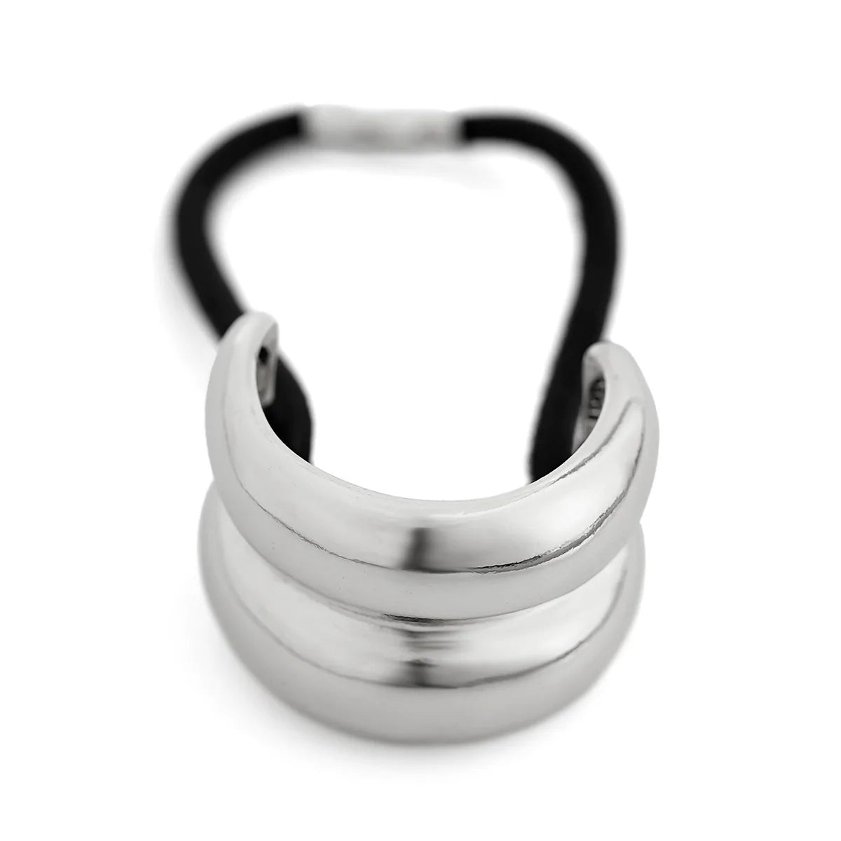 Trendy Geometric Double-Layer Metal Hair Bands for Women