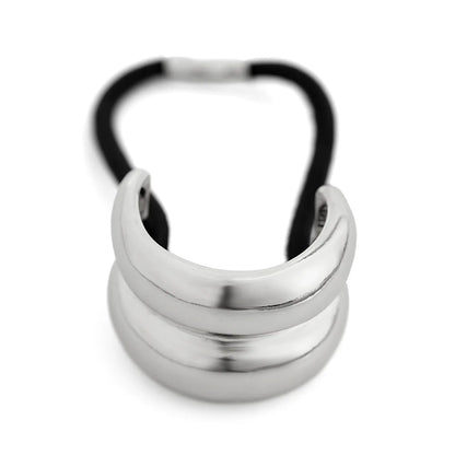 Trendy Geometric Double-Layer Metal Hair Bands for Women