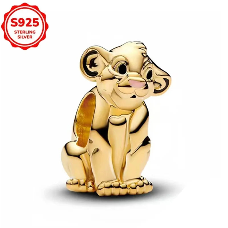 Disney 925 Sterling Silver Pixar Character Bead Charm