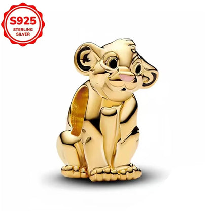 Disney 925 Sterling Silver Pixar Character Bead Charm