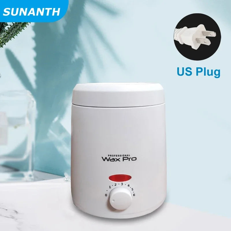 Painless Hair Removal Wax Heater Kit Professional Epilator with Hot Film Hard Wax Beans