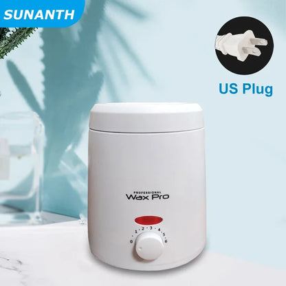 Painless Hair Removal Wax Heater Kit Professional Epilator with Hot Film Hard Wax Beans
