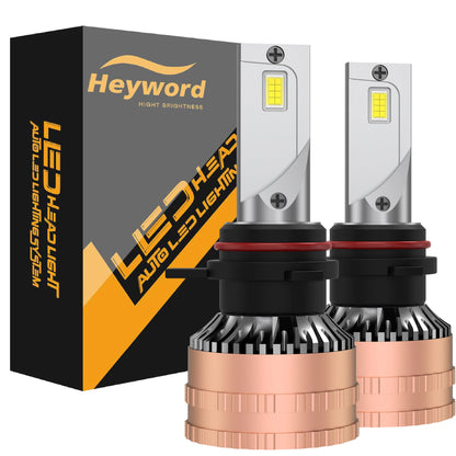 Heyword LED Headlight Bulbs 6500K 160W 30000LM Kit Plug