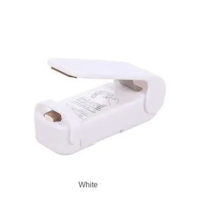 Mini Heat Bag Sealing Machine for Food Packaging Closure white