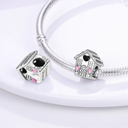 Elegant 925 Sterling Silver Butterfly Airplane Dangle Beads for Charm Bracelets