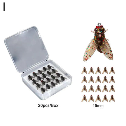 Bionic Fly Fishing Bait 20PCS for Salmon and Trout 2024