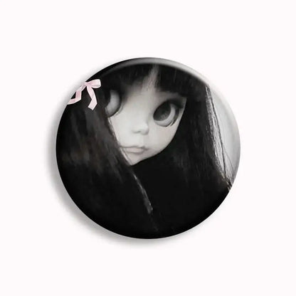 Music Blythe Doll Gothic Style Button Pin Brooch Badge 3