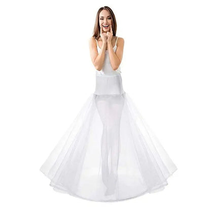 Elegant Bridal Crinoline Petticoat Underskirt for Ball Gown Dresses