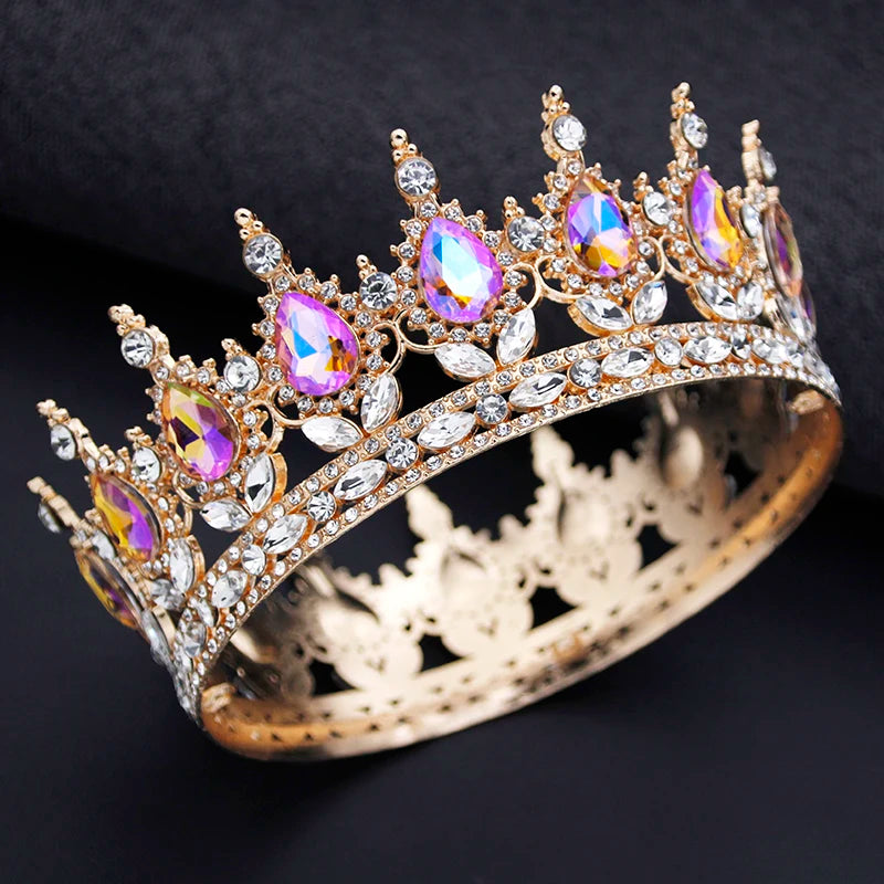 Elegant Royal Tiaras and Crowns for Women - Perfect Princess Prom Bridal Hair Accessories