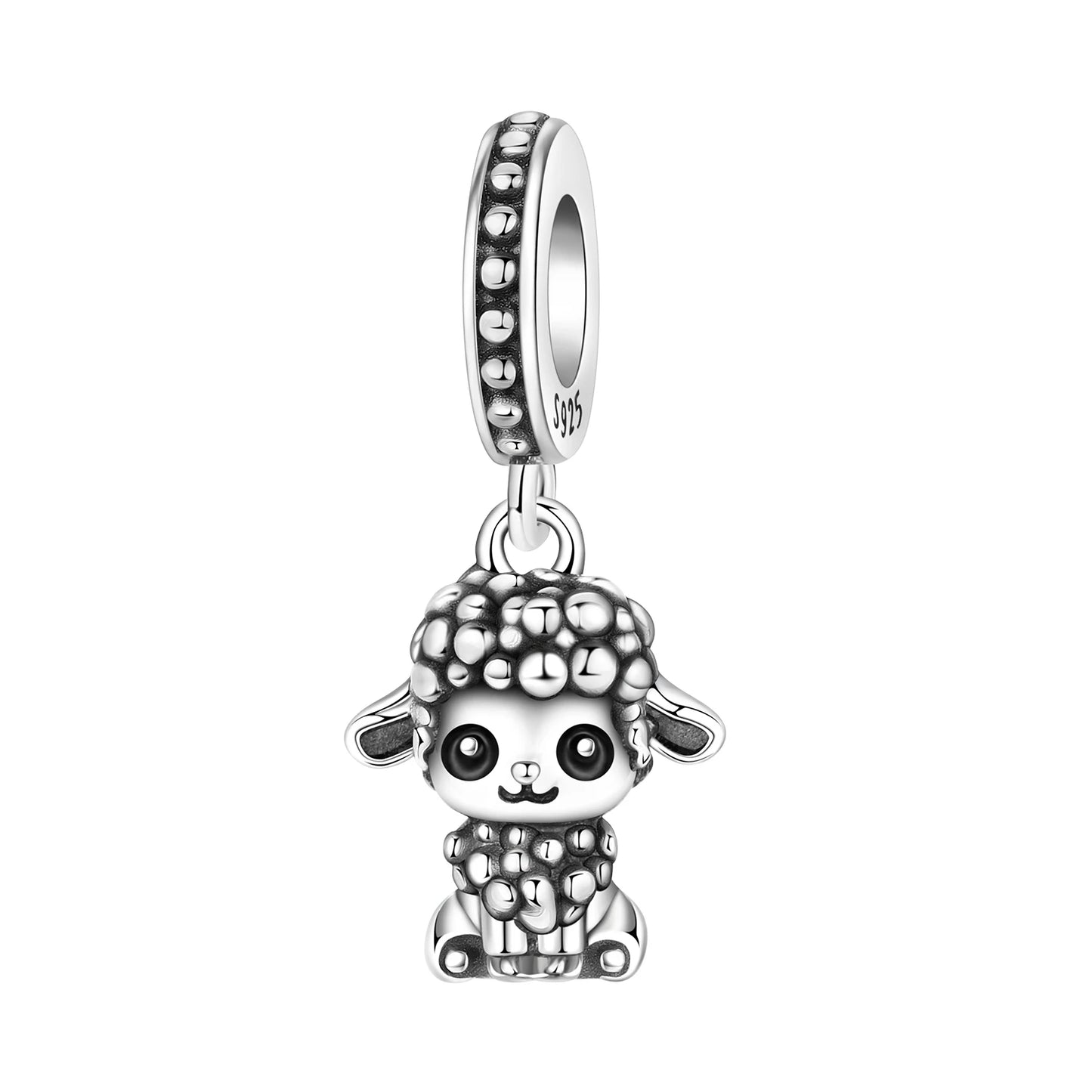 925 Sterling Silver Cute Pet Animal Pendant Charm Gift
