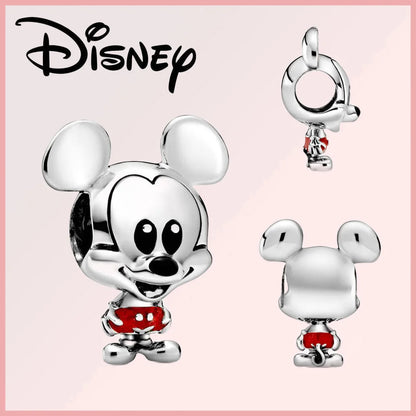 Disney 925 Sterling Silver Stitch Minnie Winnie Dangle
