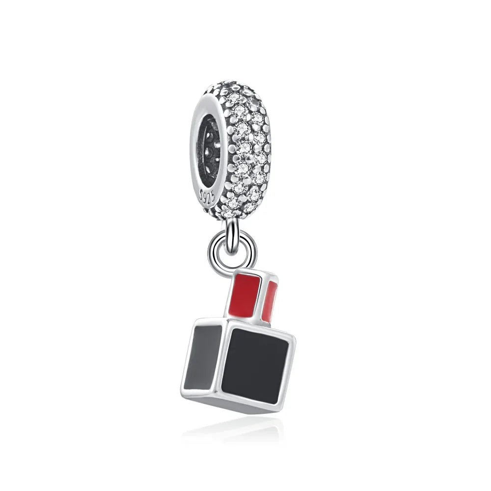 Sunflower Evil Eye Charm 925 Silver Plated Bead for DIY Bracelets Women's Jewelry B2495