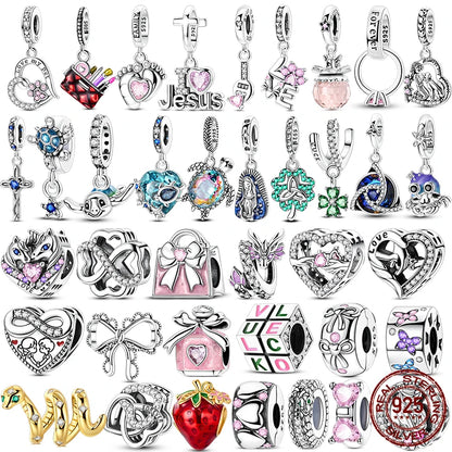 Elegant 925 Sterling Silver Turtle Pendant Beads for Bracelets