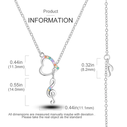 925 Sterling Silver Firefly Heart Zircon Pendant Necklace for Women Anniversary Birthday Gifts KTN029