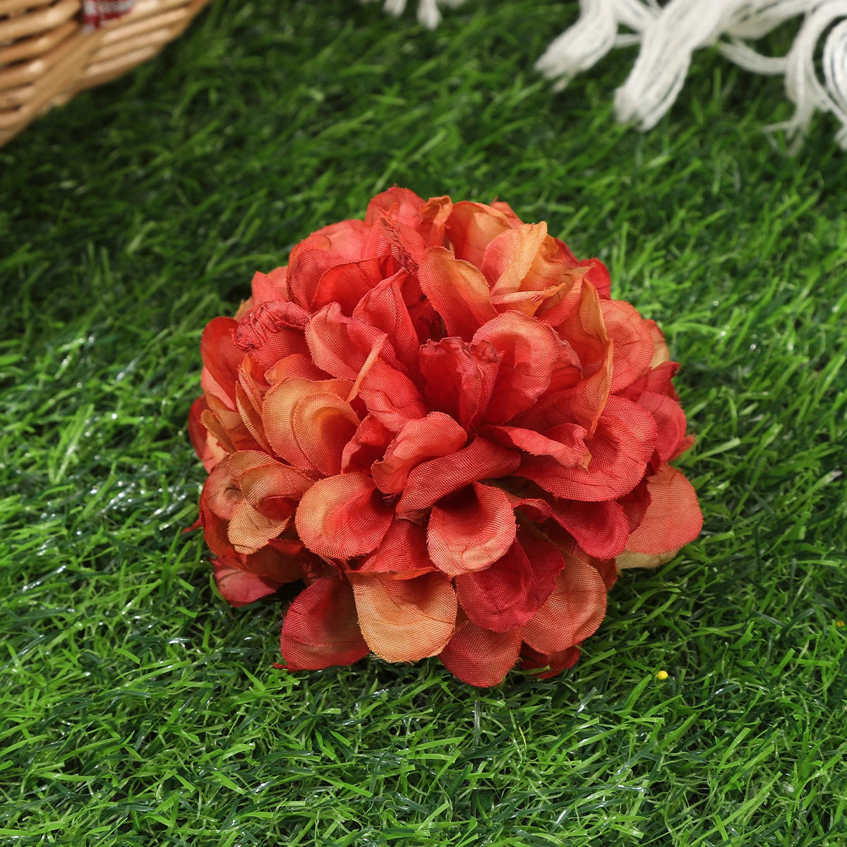 Awaytr Hawaiian Flower Hair Clip for Women and Girls - Romantic Bohemian Floral Side Bangs Accessory