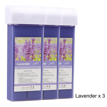 Painless Roll On Wax Cartridge with Honey and Aloe for Effortless Bikini and Body Hair Removal