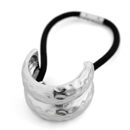Trendy Geometric Double-Layer Metal Hair Bands for Women