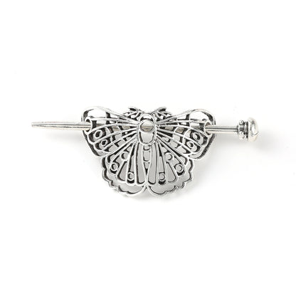 Viking Retro Butterfly Moth Hairpin Celtic Knot Gothic Hair Stick Scandinavian Accessories