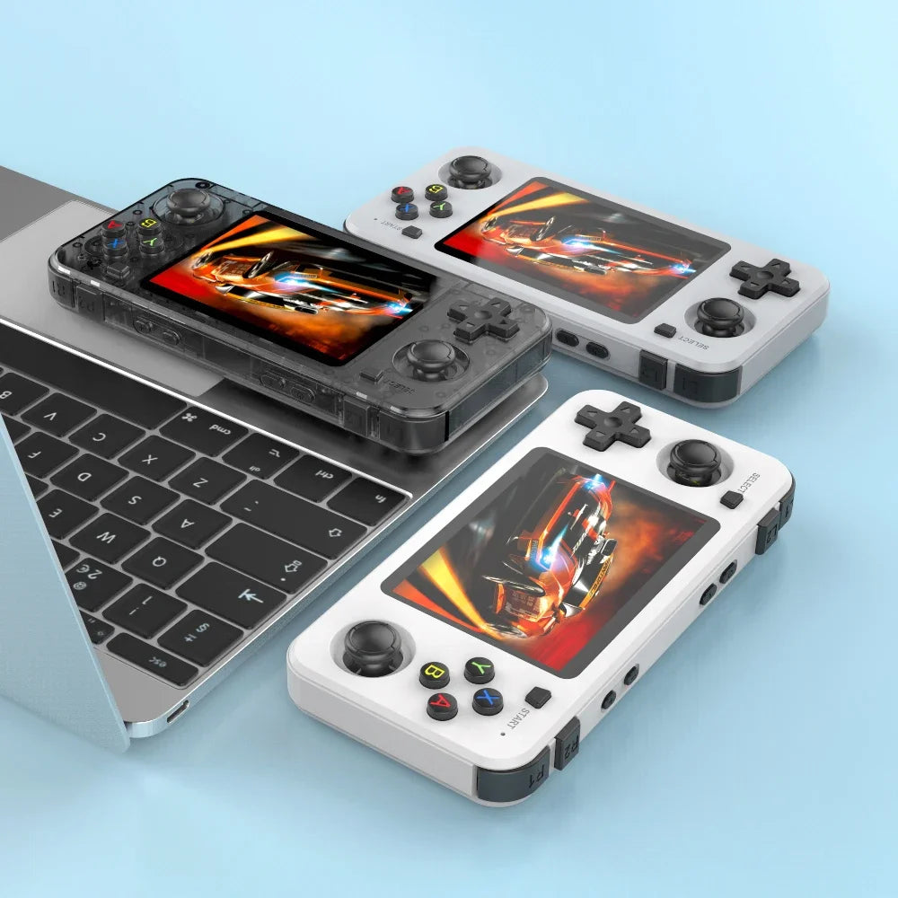 BOYHOM R36H Retro Handheld Game Console 3.5 Inch IPS RK3326 Open Linux Portable Player 3000 mAh Battery 10000+ Built In Games