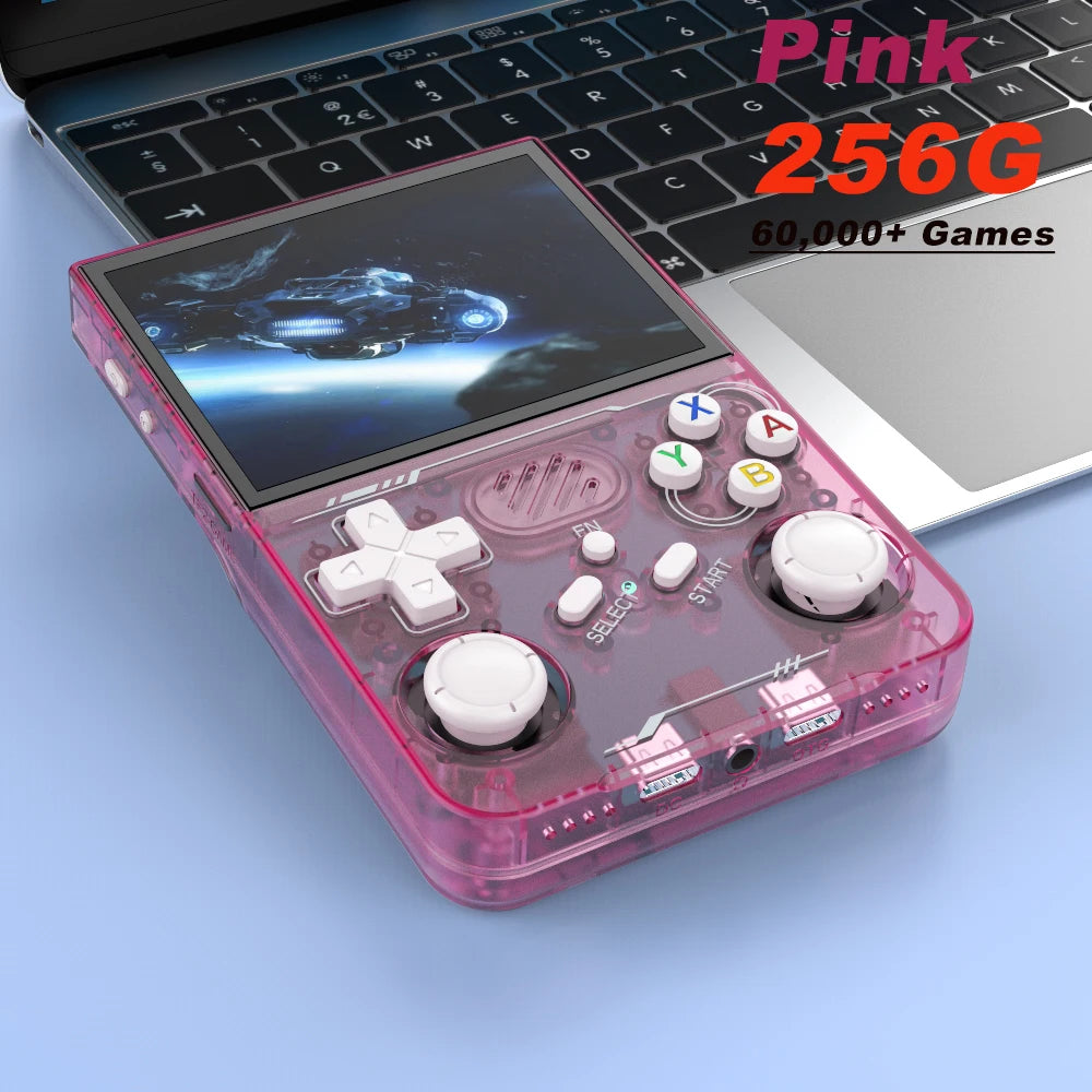BOYHOM R36XX Handheld Retro Game Console 3.5 Inch IPS 640 x 480 Screen 256GB Expandable Storage 3000mAh Battery WiFi Type C Support 128GB And 64GB Game Libraries