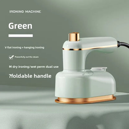Portable Ironing Machine Handheld Steam Iron 2 in 1 light green CHINA