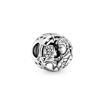 Sterling Silver 925 Disney Star Wars Teardrop Bead Charm