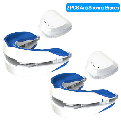 Adjustable Anti-Snoring Mouthguard for Nighttime Comfort and Bruxism Relief