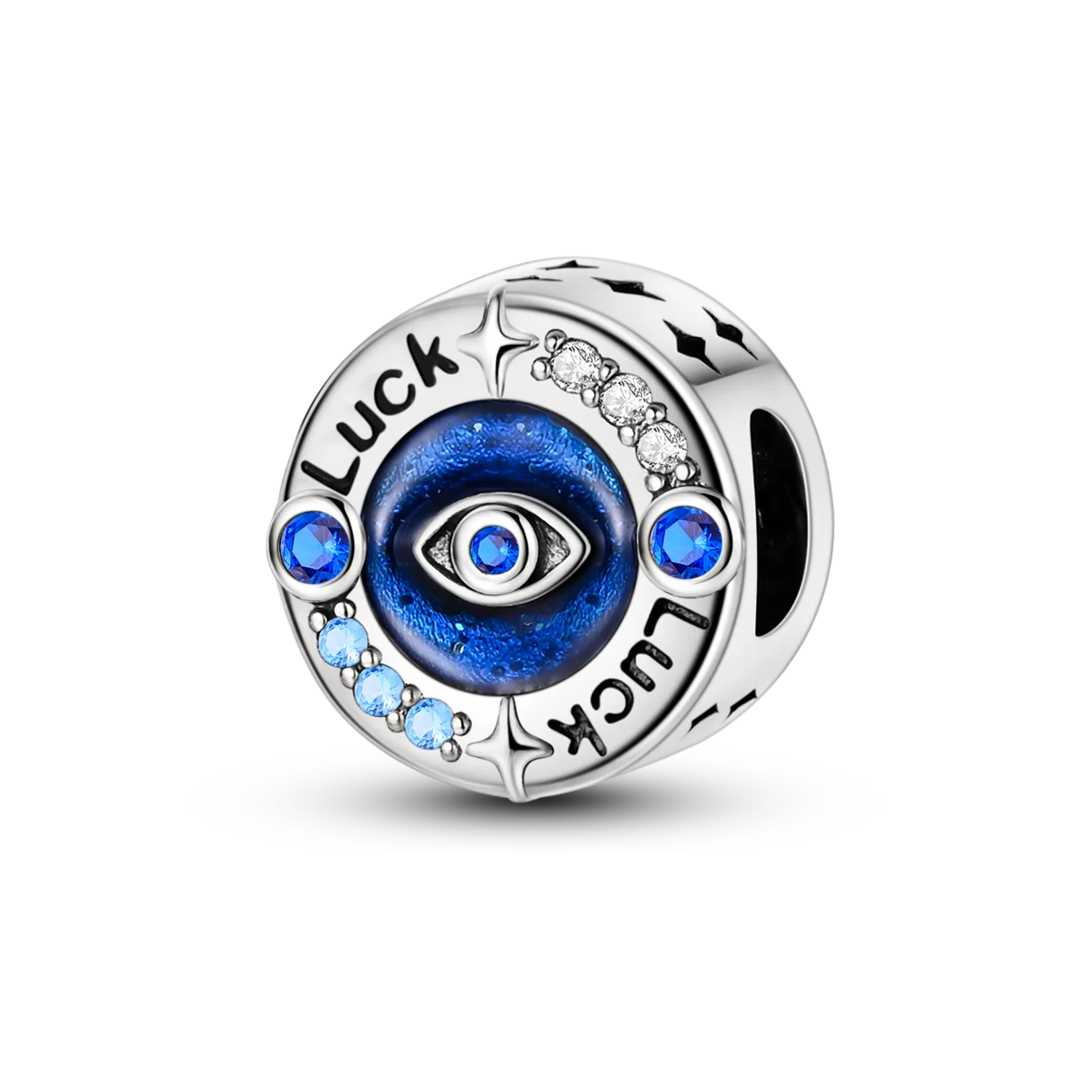 CharmBeads 925 Silver Blue Series DIY Bracelet Charms Top Rated Fashion Pendants KTC1130