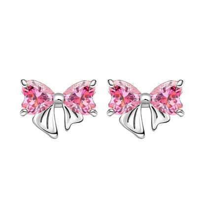 Luxury 925 Sterling Silver Chunky Hoop Earrings with Big Heart Zircon Accents for Women Wedding Party Jewelry Gifts