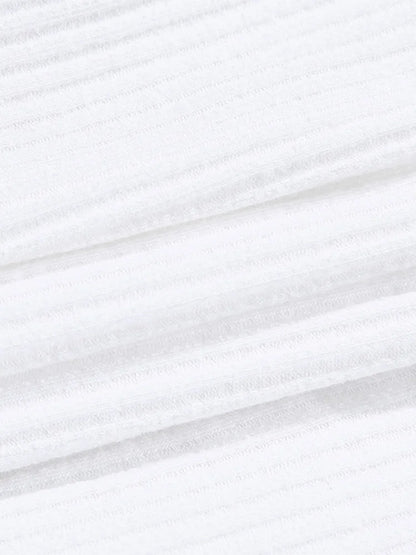 2024 New Fashion Slim Fit Zipper T-shirt Women Female Bustier Corset Tops High Neck Women Crop Top Tee Solid Shirt White