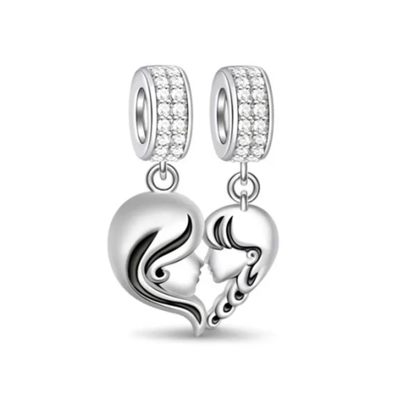 European Spring Light Bulb Charm Bead for 925 Sterling Silver Bracelet and Necklace Jewelry for Women