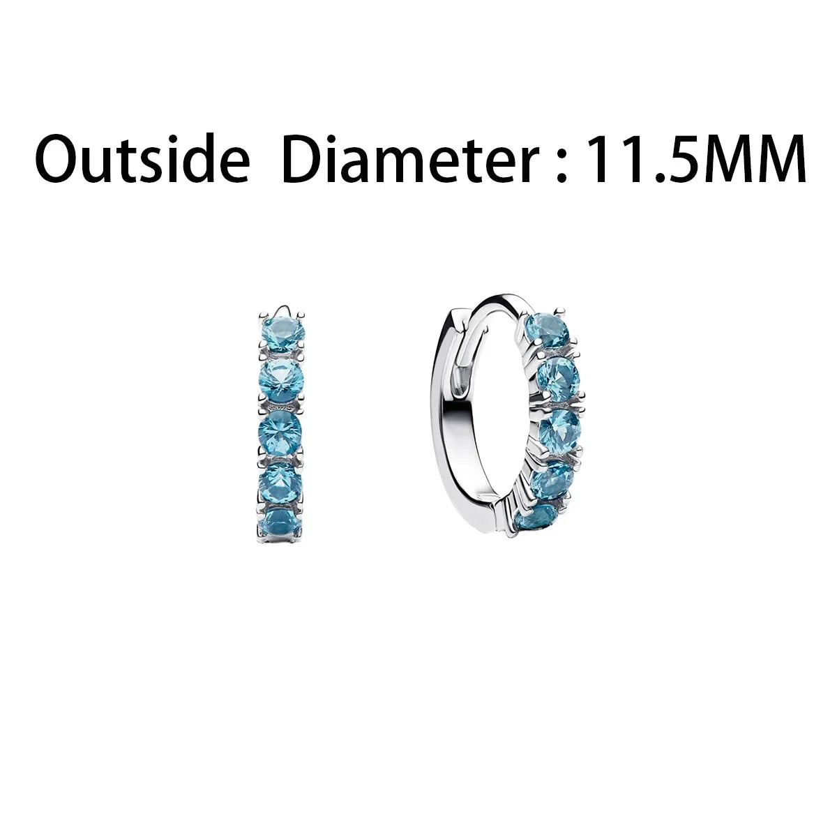 Elegant 925 Sterling Silver Heart Charm Earrings for Women AME064