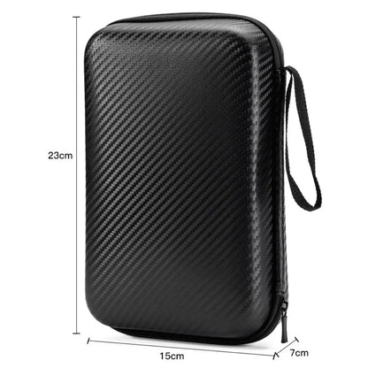 Portable EVA Phone Charger Zipper Bag Storage Case Pouch 23 x15 x7