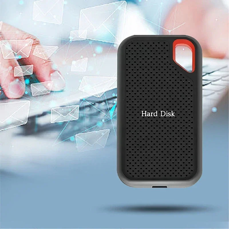 AEVYVKV Portable External SSD 1TB 2TB High Speed USB 3.1 Type-C Hard Drive for PC Mac Xbox Phone