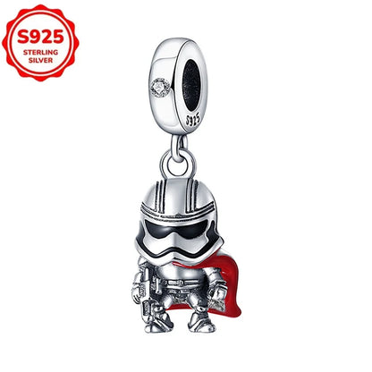 Disney 925 Sterling Silver Pixar Character Bead Charm