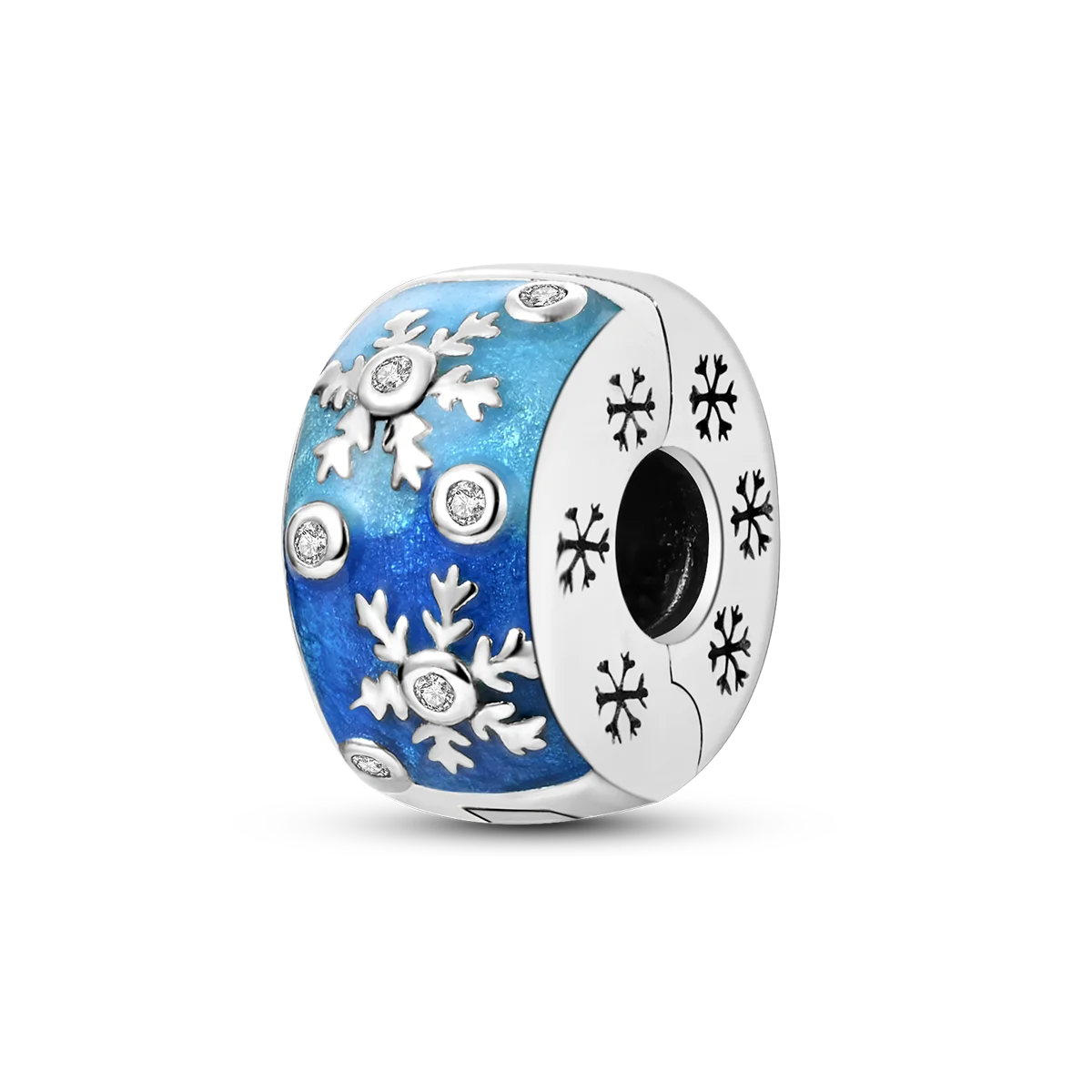 CharmBeads 925 Silver Blue Series DIY Bracelet Charms Top Rated Fashion Pendants KTC885