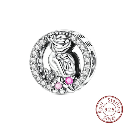 Elegant 925 Sterling Silver Turtle Pendant Beads for Bracelets KSC375