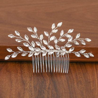 Silver Pearl Rhinestone Bridal Hair Combs - Top-Rated Wedding Hair Accessories for Women