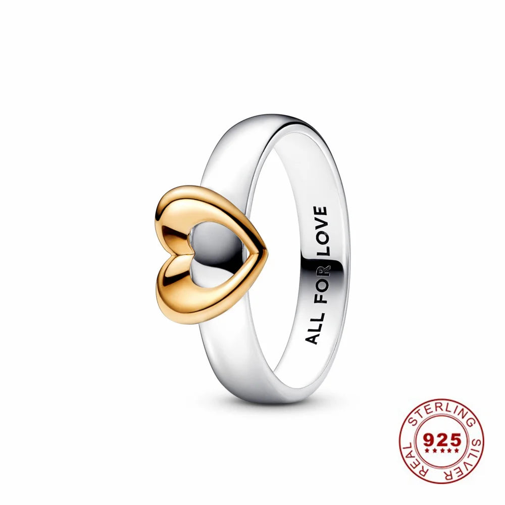 Crown 925 Sterling Silver Rose Gold Stackable Ring with Shiny Zircon for Women Elegant Wedding and Party Gift PAR007-A