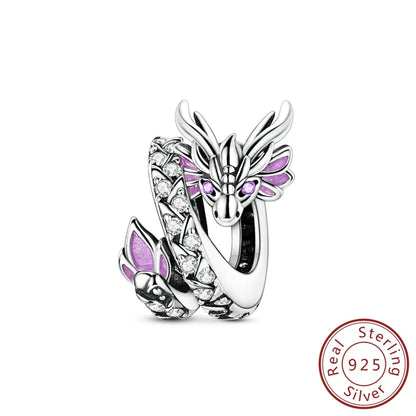 Elegant 925 Sterling Silver Turtle Pendant Beads for Bracelets KSC423